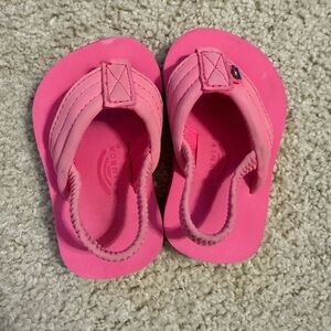 Pink Rainbow brand toddler Flip Flops